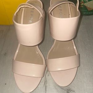 Pink shoes fairly used